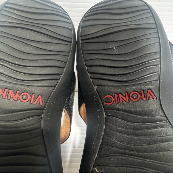 Vionic Farra Black Sandals Size 7.5 - Picture 13 of 14